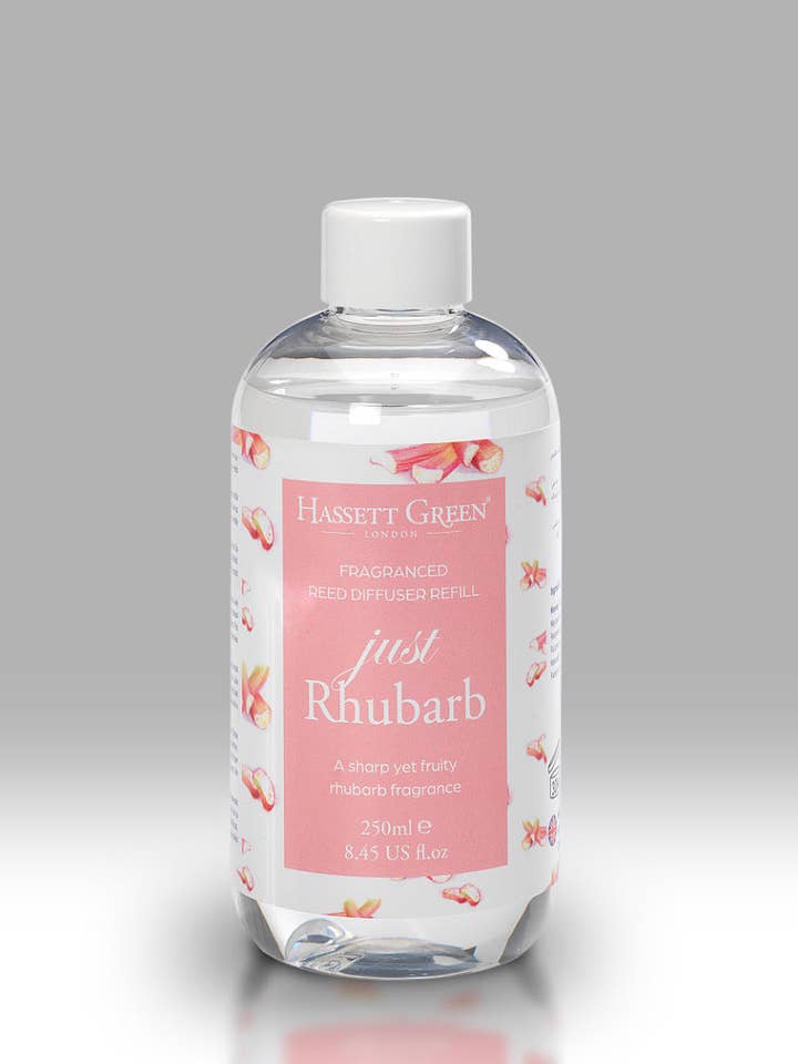 Nur Rhabarber Premium Duftöl 250 ml - 4er Pack für den Großhandel von Nobile Glassware Ltd.