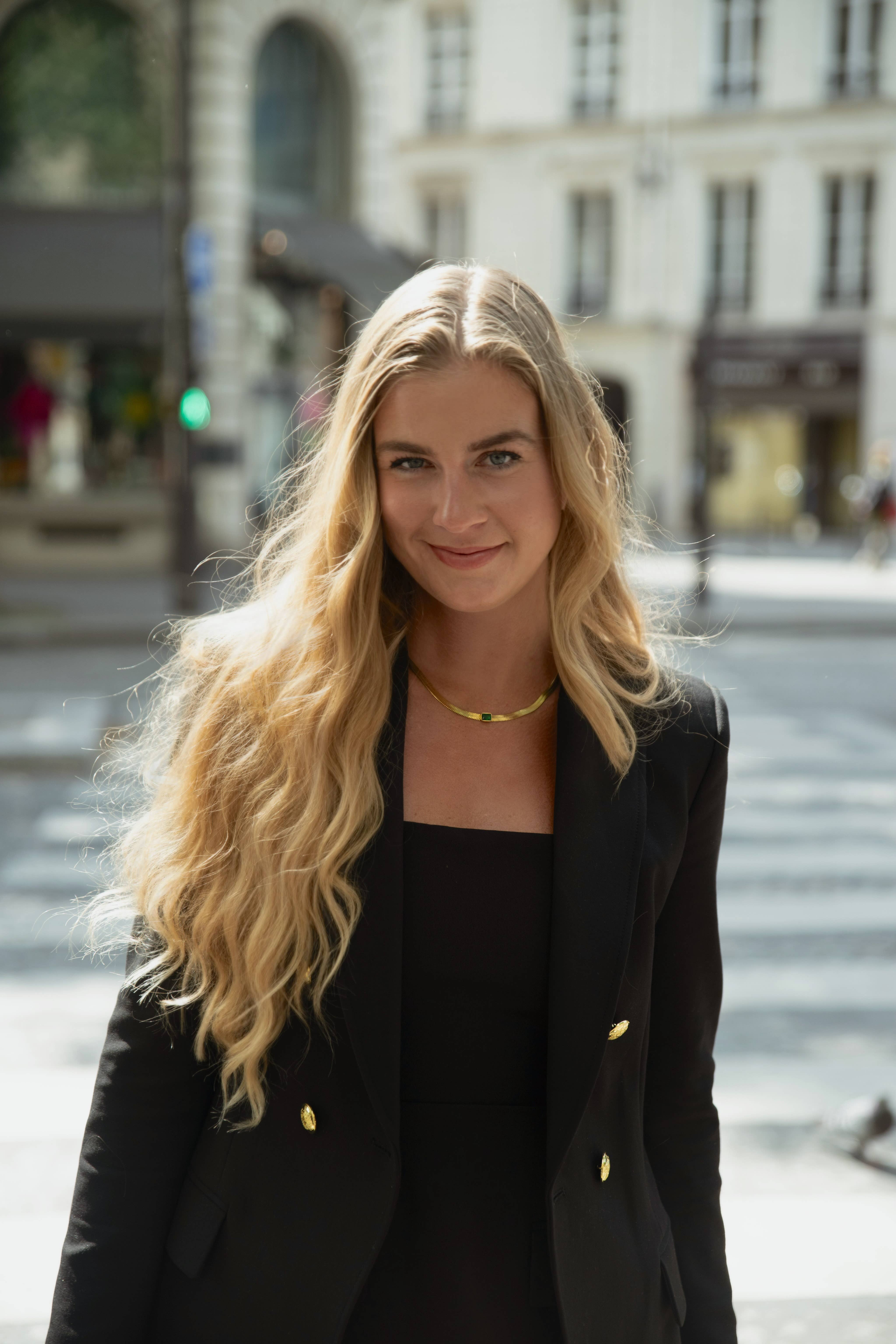 Jessica Santander - Wholesale Pendant/Charm Necklace - Summer green gem on dainty snake chain non-tarnish necklace2