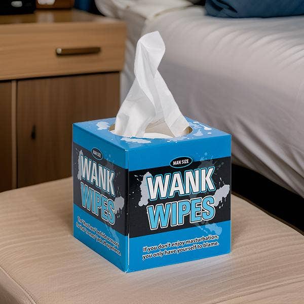 The Diabolical Gift People - Novelty Gifts, Mother's Day - Wholesale Gag Gift/Novelty Gift - Wank Wipes - Novelty Gifts, Father's Day
