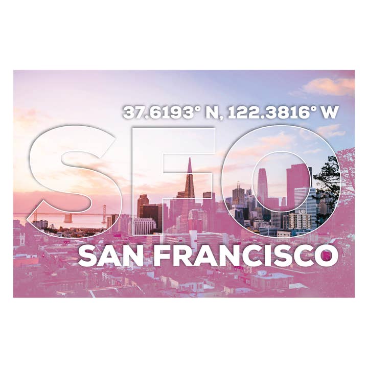 Postcard - San Francisco Airport Code for wholesale by Morris Magnets