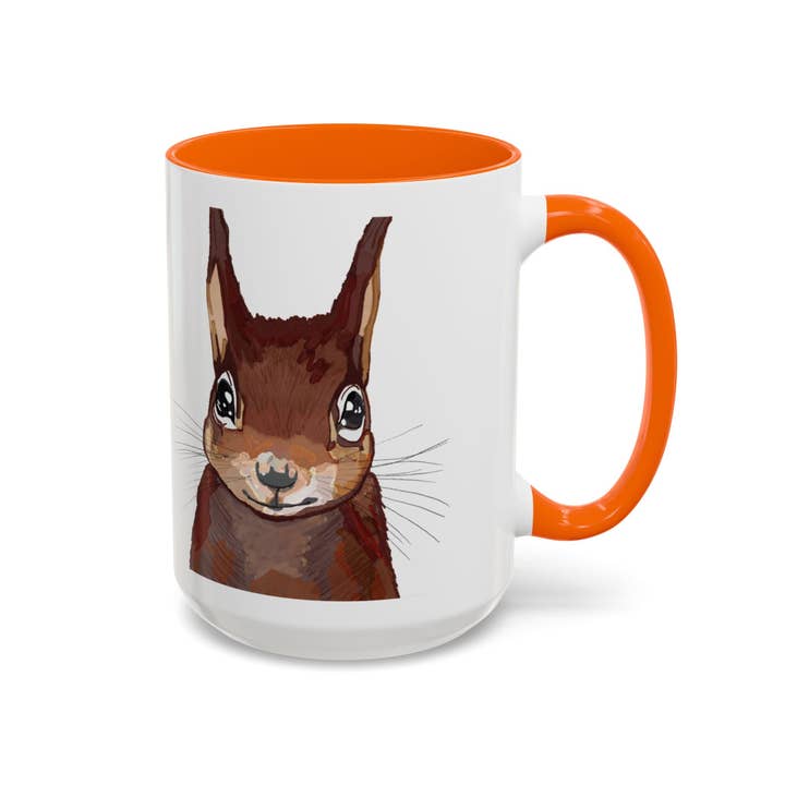 Blue Cava – wholesale Coffee mug – Squirrel Two Tone Coffee Mugs (11oz & 15oz)