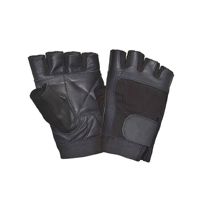 8136.00 - Mens Fingerless Leather Gloves for wholesale by Unik International Inc