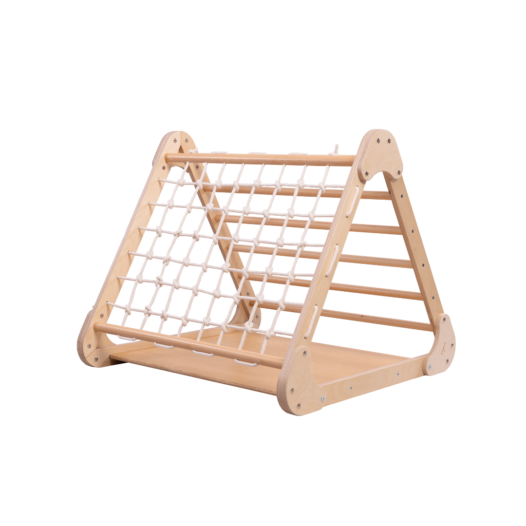 milin - Wholesale Wood Toy - Kids - Triple Climber Triangle 3in1, wooden indoor activity7