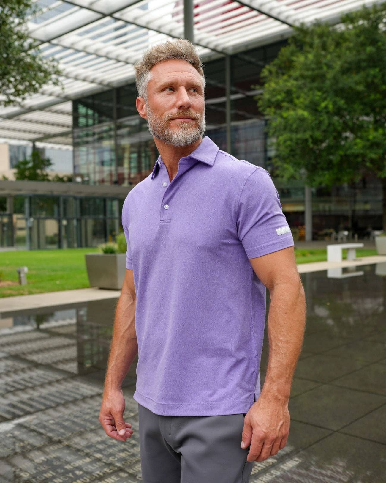 USA Palm - Wholesale Polo - Men's - Heathered Polo69