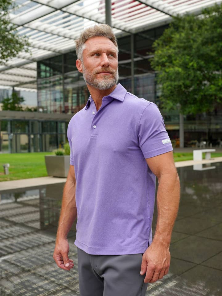 USA Palm - Wholesale Polo - Men's - Heathered Polo69