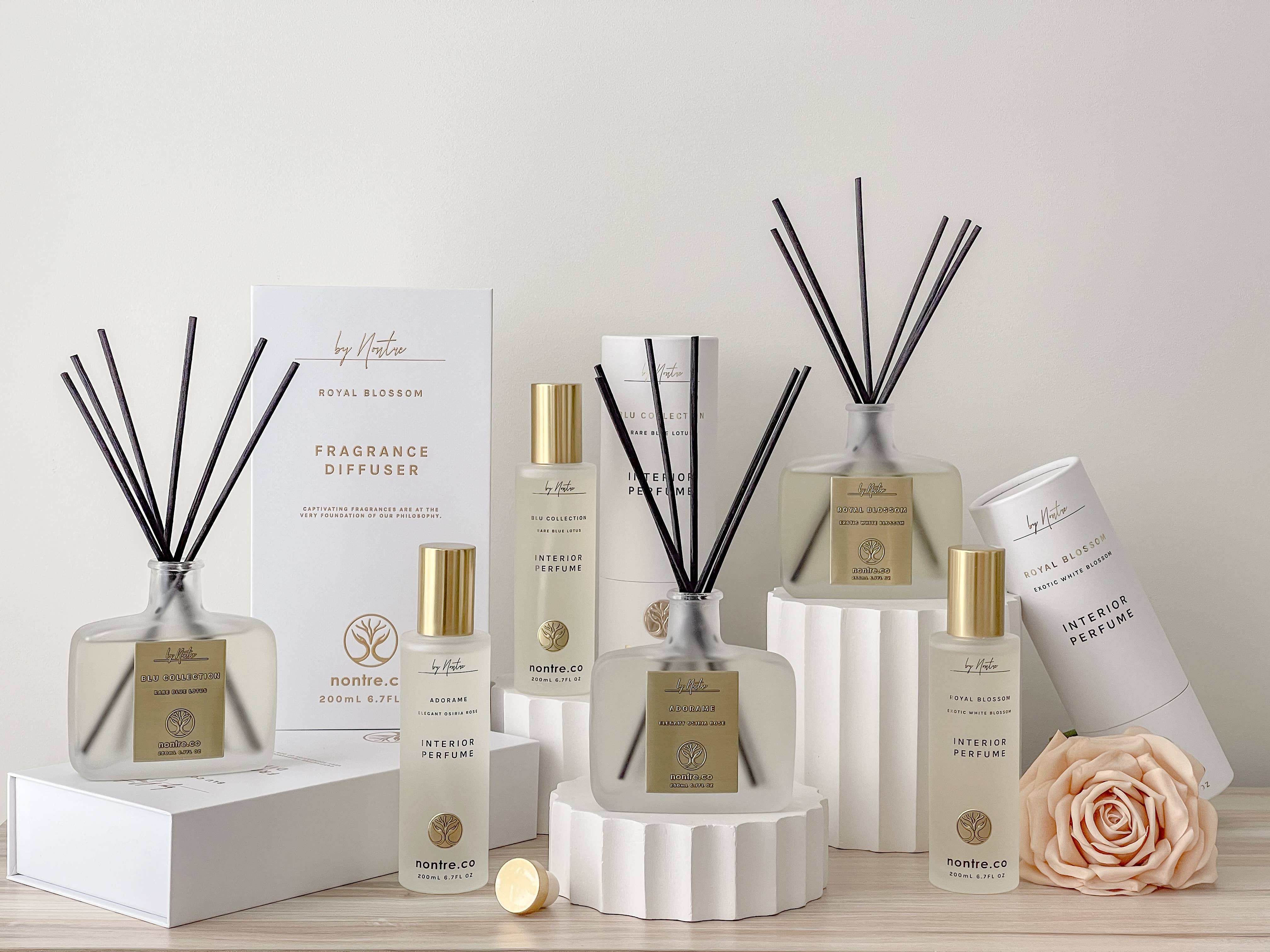 nontre.co - Vente Vaporisateurs d'ambiance et de linge - Parfum d'intérieur 200ML, Exclusive Rare Blu Lotus6