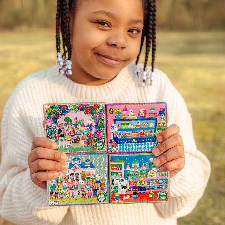 eeBoo - Wholesale Puzzle - Kids - Yumi's 36 Piece Mini Puzzle Assortment3