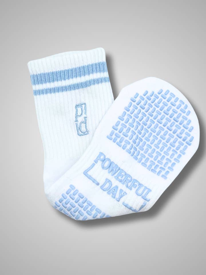 Powerful Day - Wholesale Socks - Women's - Spritz Season | Pilates Socks1