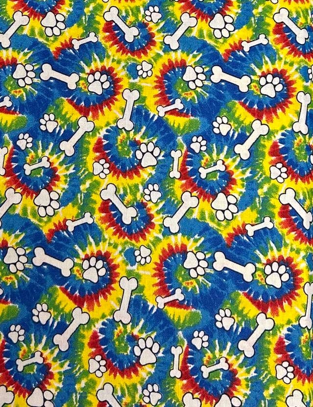 Jo's Pet Treats & Bandanas by Abab Enterprises, LLC - Wholesale Pet Bandana - Dog - Paw Print Tie-On Dog Bandana Retail-Ready8