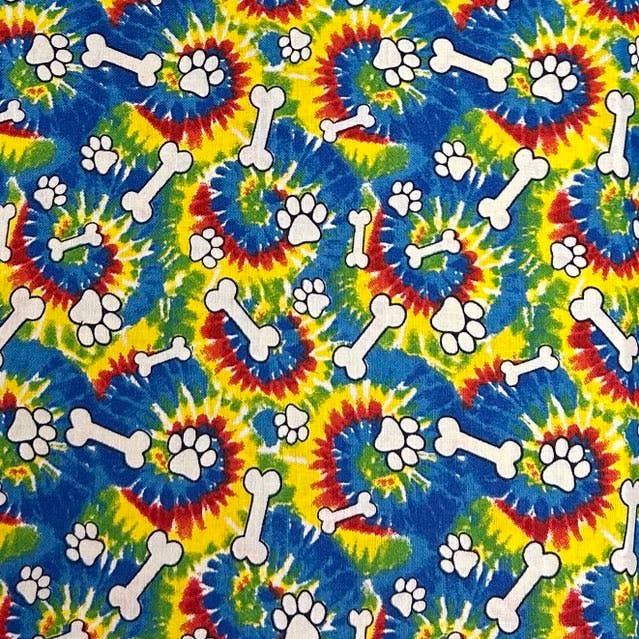 Jo's Pet Treats & Bandanas by Abab Enterprises, LLC - Vente Bandana – chien - Bandana à nouer pour chien avec motif de patte, prêt à être vendu au détail8