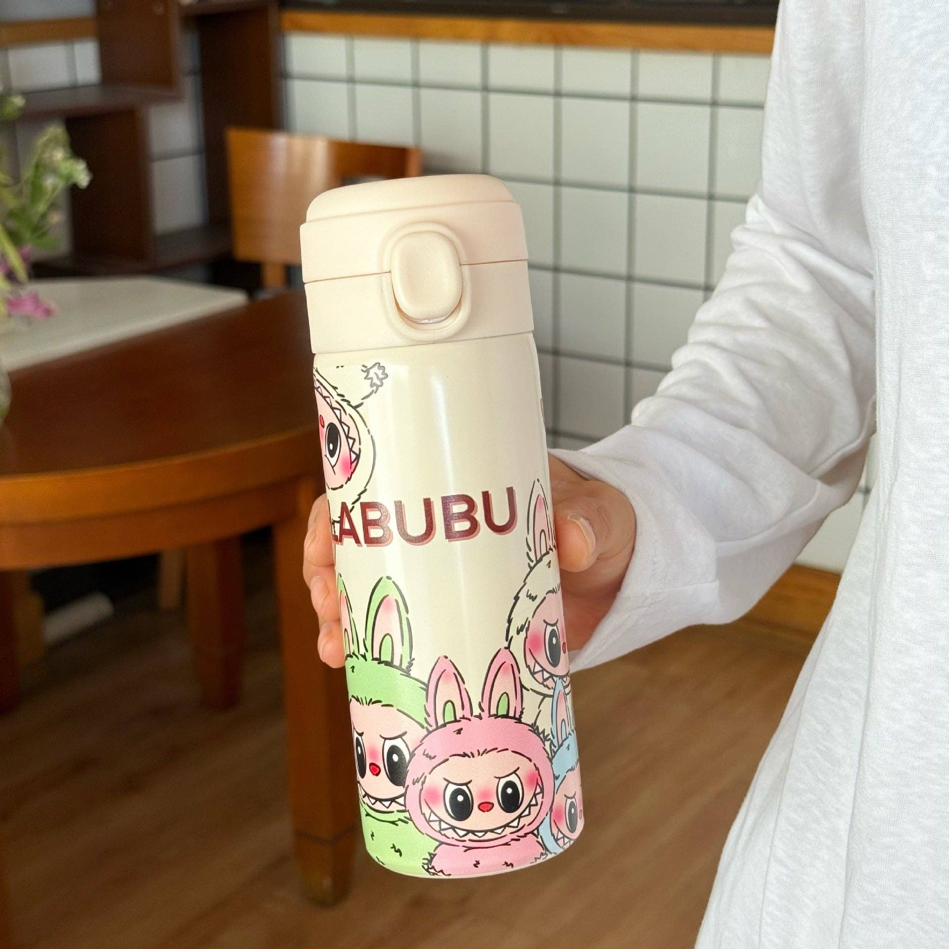 Little Trendy - Wholesale Water Bottle - Cute monster Stainless Steel Thermos Cup3