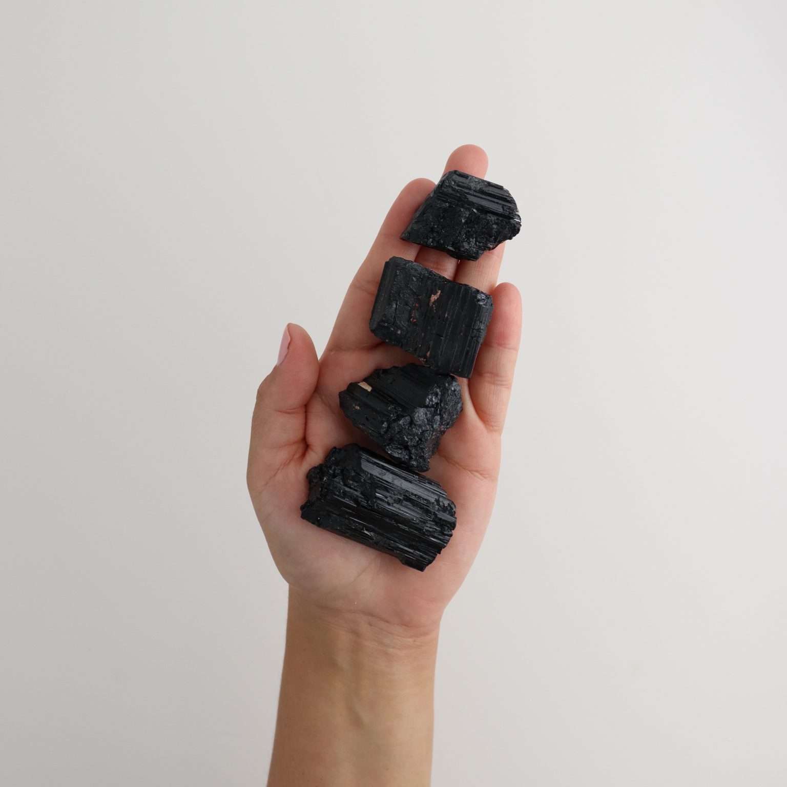 Mi Esperanza Minerals - Wholesale Spiritual Stone/Crystal - Black Tourmaline Flat1