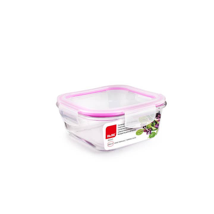 Ibili - Wholesale Kitchen Storage/Organizer - IBILI - Basic Square Container 800 ml1