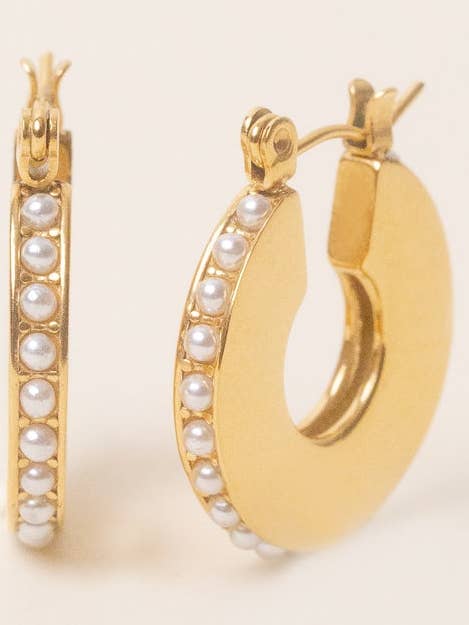 Anniston Hoop Earring for wholesale by Every Sunday