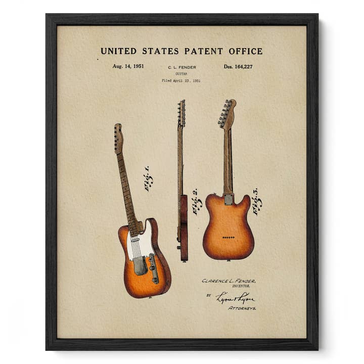 Fender Telecaster Guitar for wholesale by Timeless Patents