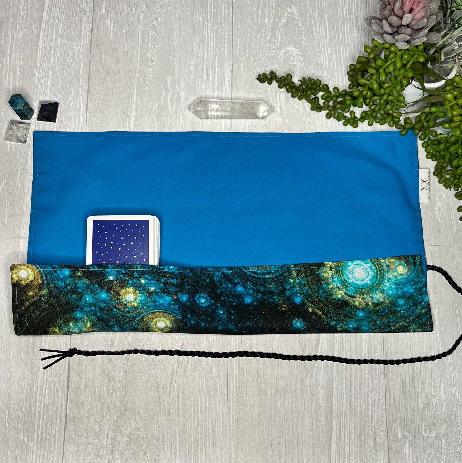 Threads of Tarot - Wholesale Tarot/Oracle Card - Blue Celestial Tarot Wrap4