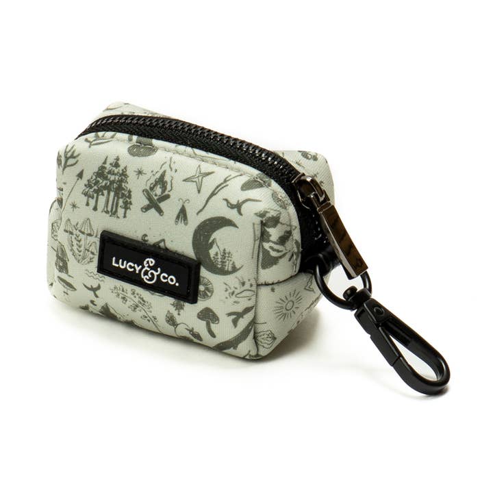 Camp Out Poop Bag Holder for wholesale by Lucy & Co.