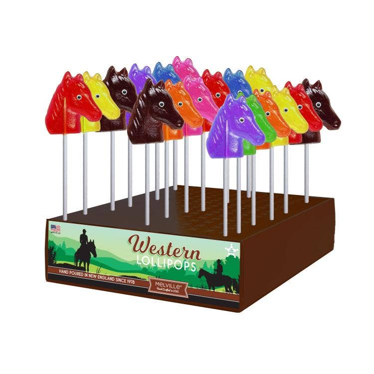 Kelley and Company – wholesale Lollipop – Lollipops Candy Display, Horse Heads