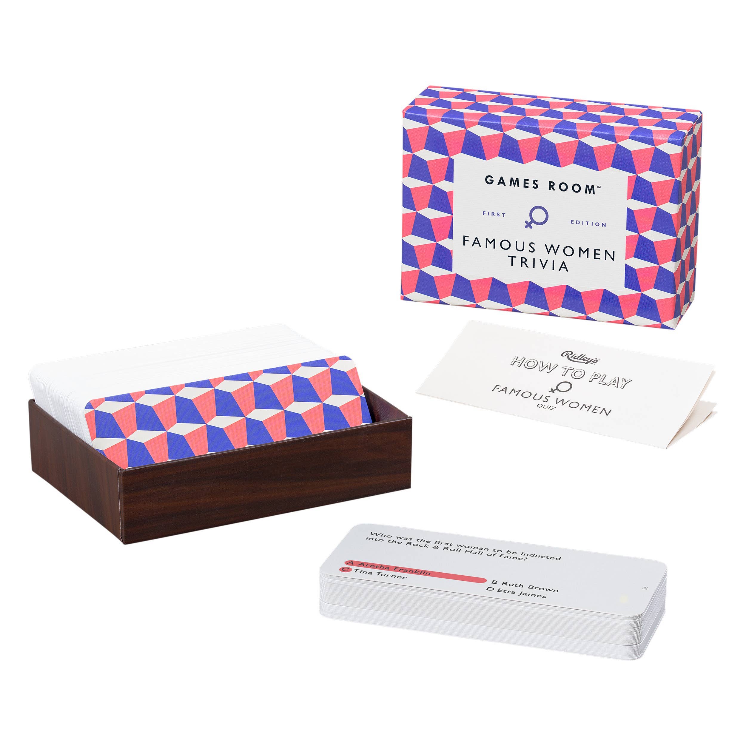 Chronicle Books - Wholesale Card Game - Famous Women Trivia2