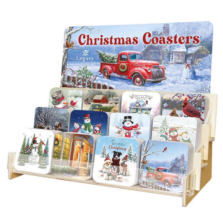 Christmas Coaster Collection for wholesale by Legacy