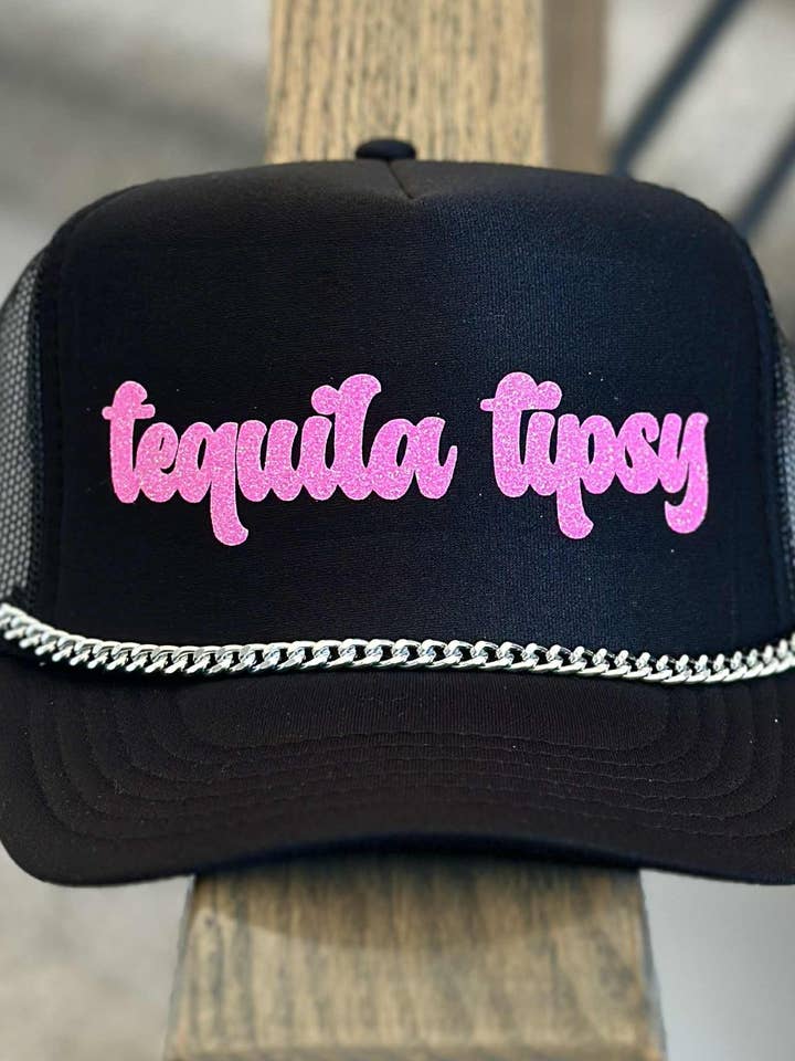 Tequila Tispy Trucker Hat for wholesale by Very Cherry