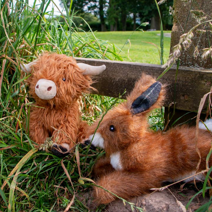 Ancol Pet Products Ltd - Wholesale Pet Plush Toy - Dog - Heritage Fergus Highland Cow