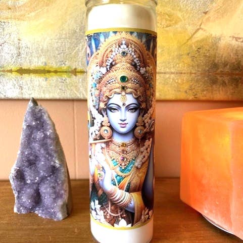 Goddess Saraswati 7 Day Devotional Candle and other Purchase Wholesale saraswati. Free Returns & Net 60 Terms on Faire trending on Faire.