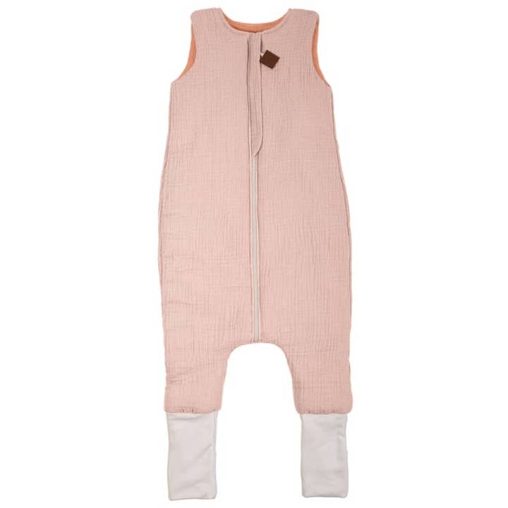 Dubleside Bio Muslin slaapzak voor pasgeborenen Tog Blush S voor wholesale door Hi Little One