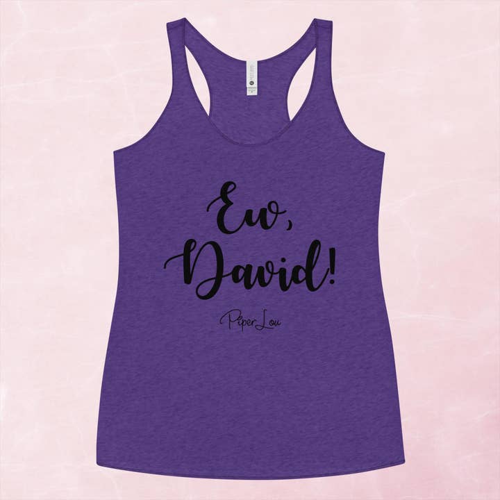 Piper Lou Collection - Wholesale Tank Top - Women's - Ew David Graphic Tank Top