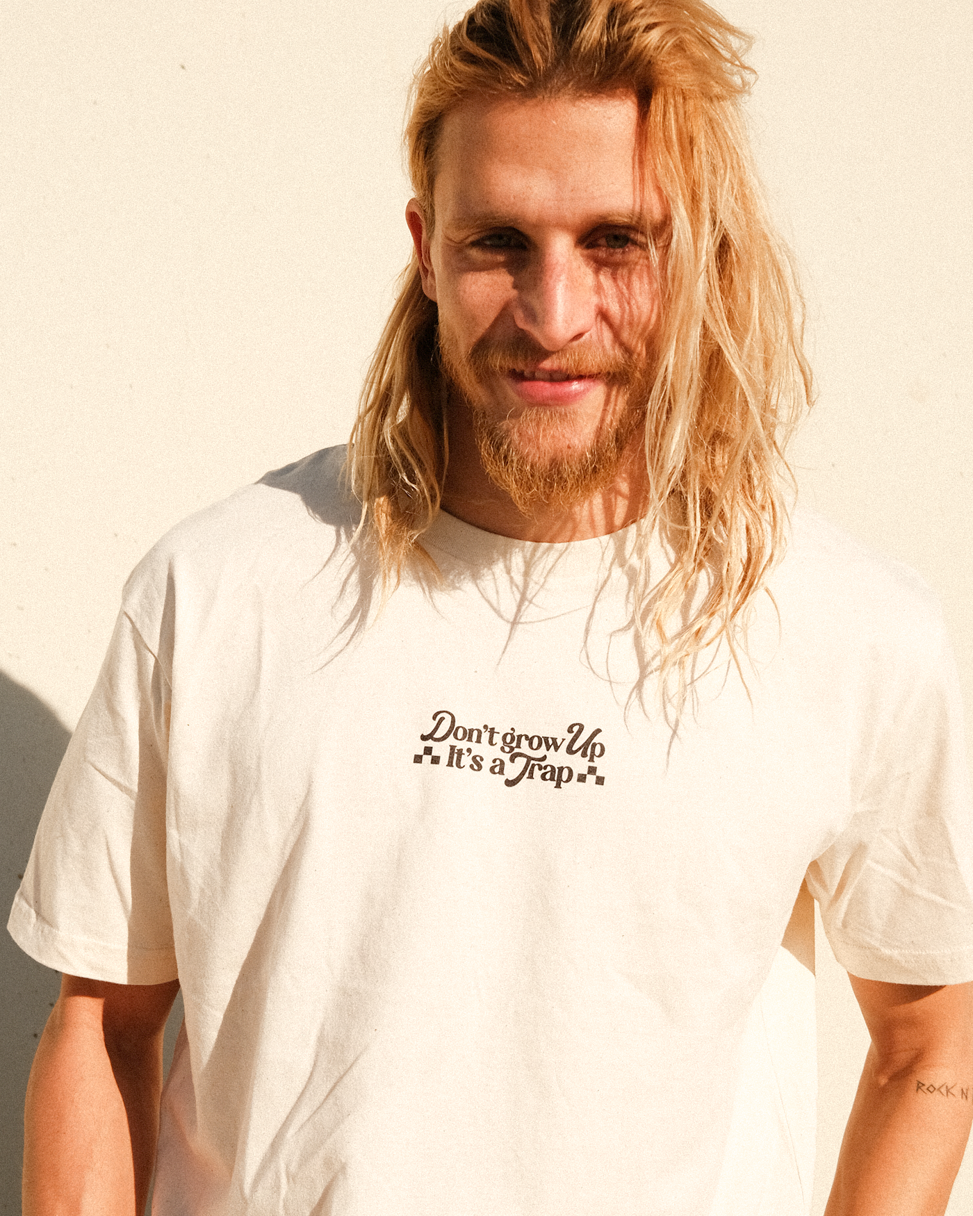 Nostalgic Apparel - Wholesale Screen Printed T-Shirt - Unisex - It's a Trap | Natural Tee4