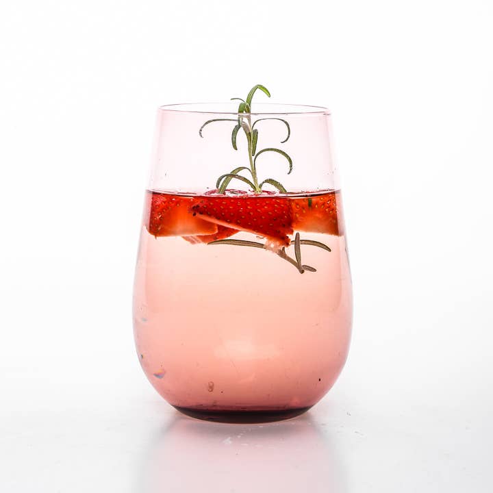 Everest Global - Wholesale Wine Glass - Colorful Stemless Wine Glasses set of 46