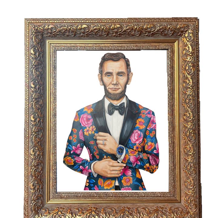 LX Artworks - Wholesale Art Print - Forever Friday Abe (Abraham Lincoln) Paper Print
