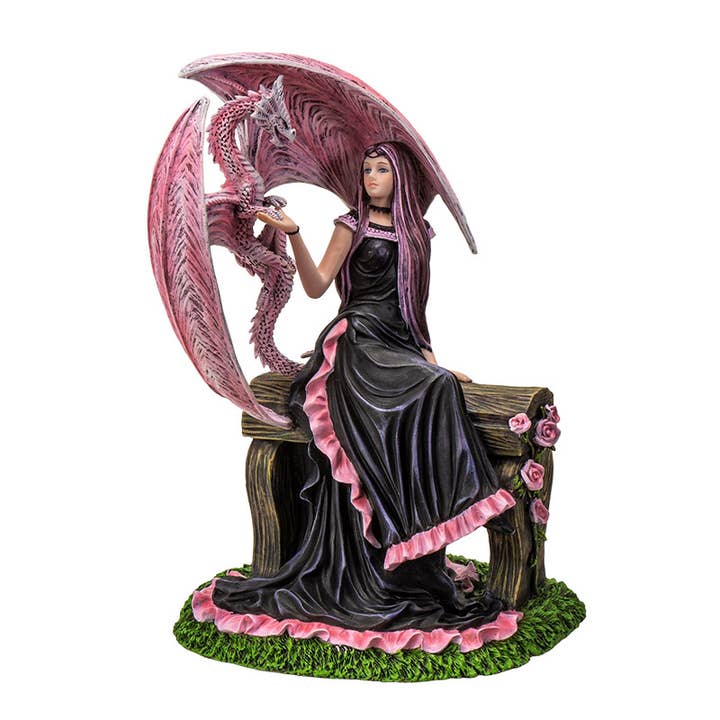 Pacific Trading - Wholesale Decorative Figurine - Anne Stokes Dragon Friendship Elegant Dragon1