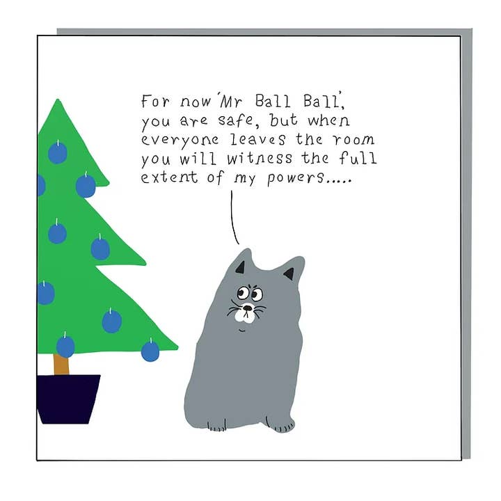 Mr Bauble Weihnachtskarte für den Großhandel von Not at all Jack