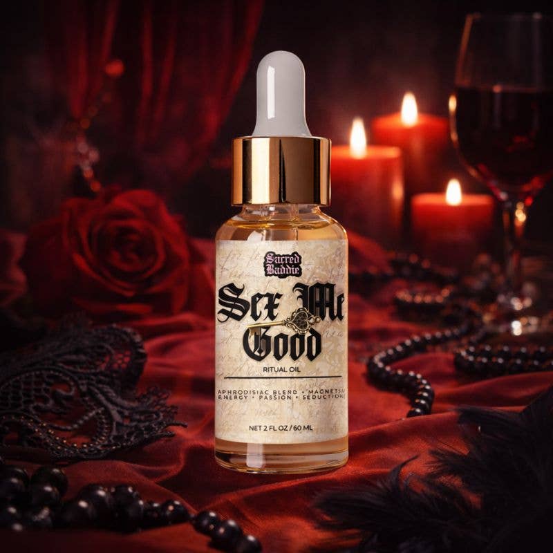 Sacred Baddie Society – wholesale Bath/body oil – Sex Me Good™ Ritual Oil1