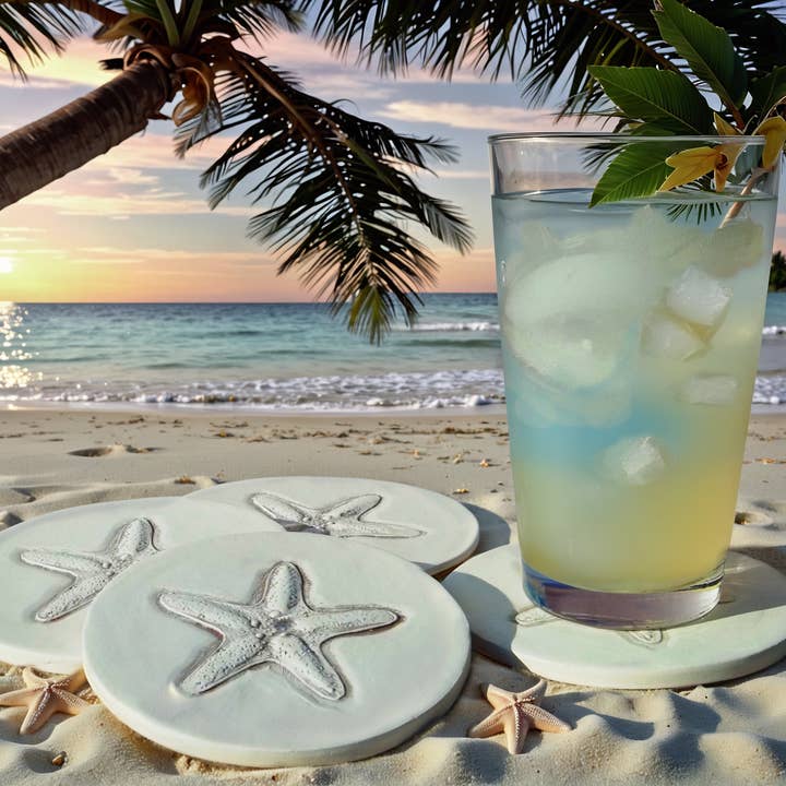 McCarter Coasters - Wholesale Coasters - Starfish Drink Coasters2