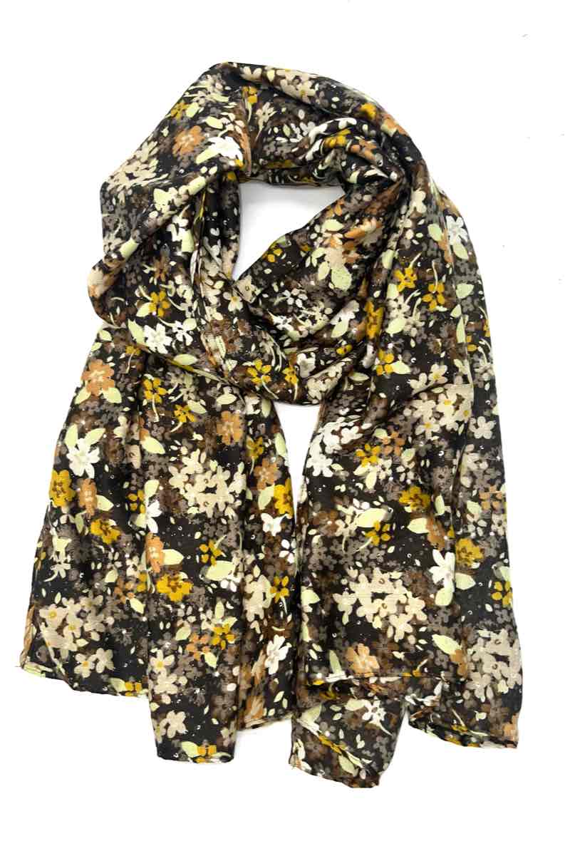 LINETA – wholesale Halsduk - Dam – HH-104 kvinnors halsdukar med tofsar7