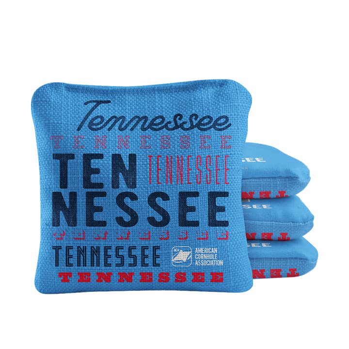 Tennessee Football Vintage Gameday Synergy Pro Cornhole Bags for wholesale by American Cornhole Association
