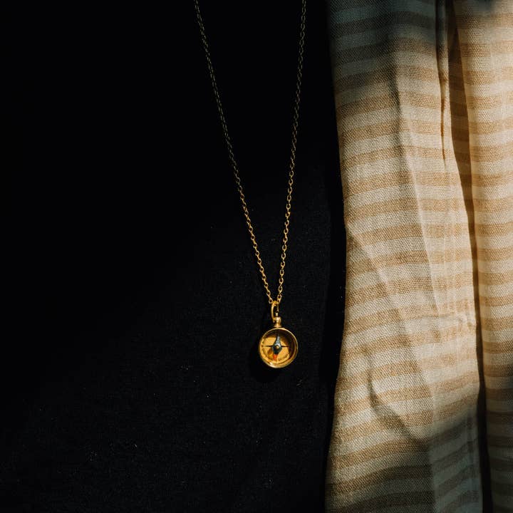 Ten Thousand Villages - Wholesale Pendant/Charm Necklace - Find Your Way Compass Necklace3