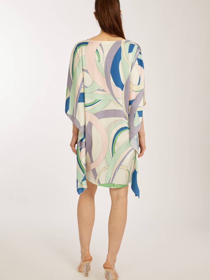 Wrap Up by VP - Wholesale Kaftan - Women's - Vento di Mare Short Caftan3