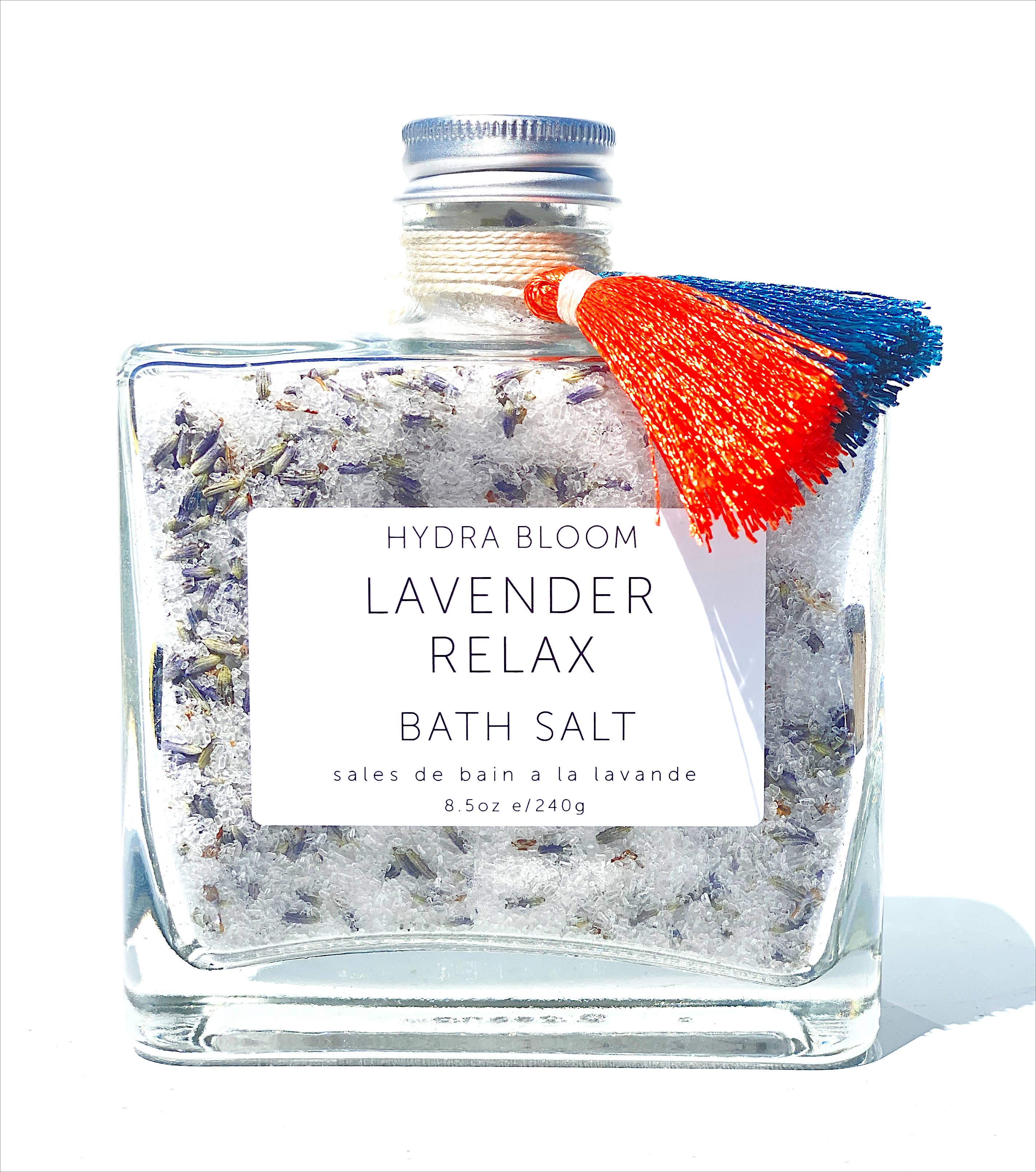 Hydra Bloom Beauty - Wholesale Bath Salts - Lavender Relax Valentines Bath Salts