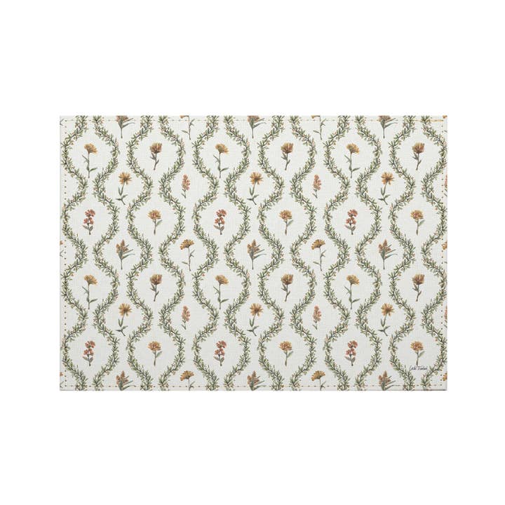 Tapetes de Mesa em Couro Vegan Luxuoso com Padrão de Treliça para Jardim por atacado de CounterArt/Highland Home/Thirstystone/CoasterStone