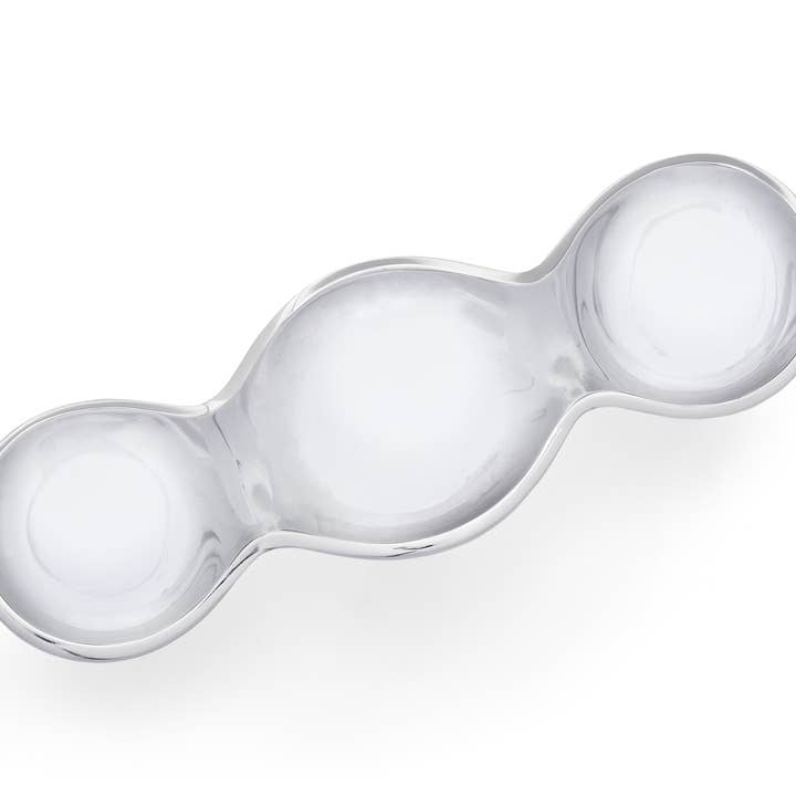 Triple Condiment Server for wholesale by Nambe