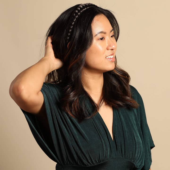 Madison Braids – Bandana - Mulher por atacado – Trança de cabelo feminina Madison Braids Lulu com duas vertentes31