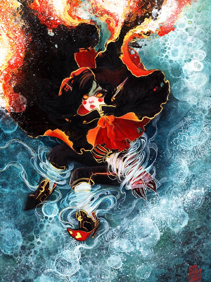 DE SUBSTANCE || Édition Ouverte Giclée pour la vente par Oscen || Nen Chang & Liz Tecca