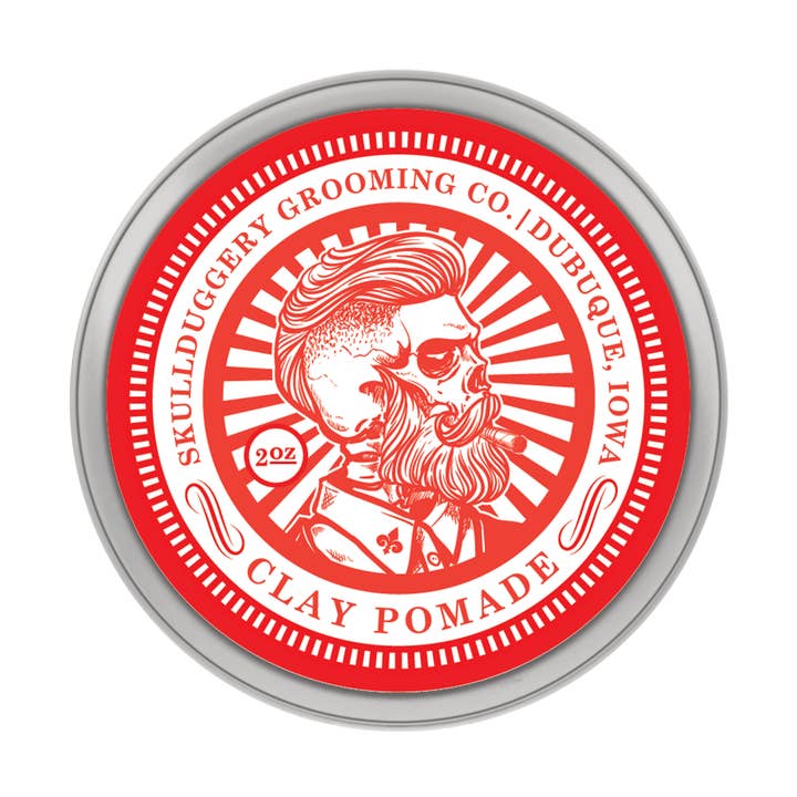 Tonerde Pomade für den Großhandel von Skullduggery Grooming Co.