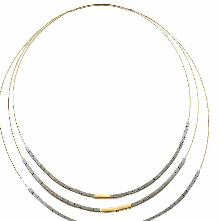 Trecy Bleich - Wholesale Beaded/Pearl Necklace - 3 Strand necklace3