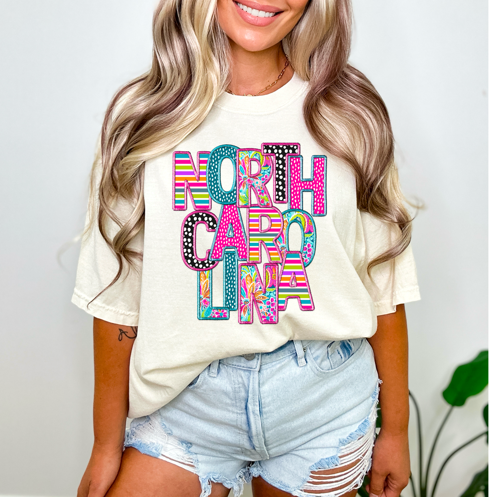 Simple Tymes - Wholesale Sublimation Transfer - Bright States Faux Embroidery DTF Print32