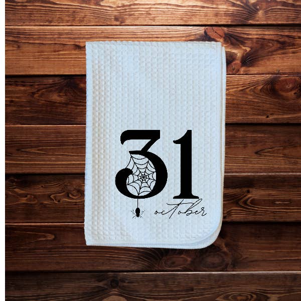 The Adorned Willows Marketplace LLC - Wholesale Tea towel - October 31 Towel