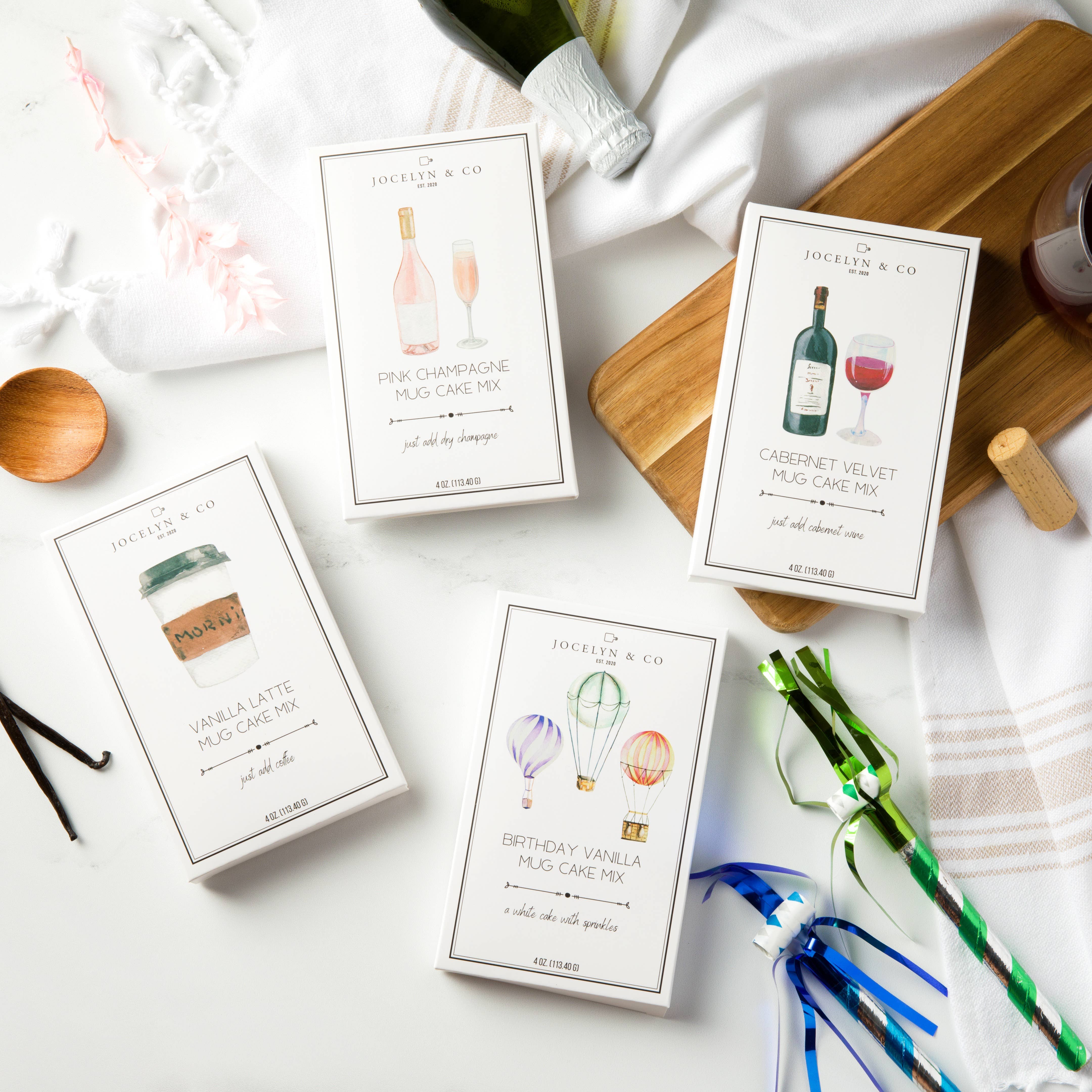 Jocelyn & Co - Wholesale Cake Mix - Pink Lemonade Mug Cake1